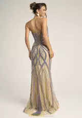 Nude/Blue/Silver