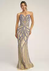 Nude/Blue/Silver