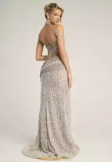 Nude/Silver/Blue