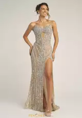 Nude/Silver/Gold