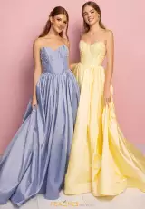 Periwinkle and Yellow