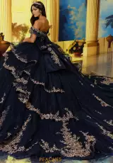 Navy Blue/Antique Gold