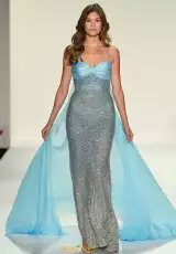 Light Blue Ombre/Ab/Silver