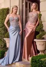 Dusty Blue and Rose Gold