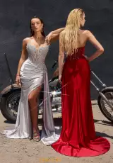 Silver and Red