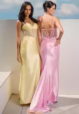 Pale Yellow and Pink