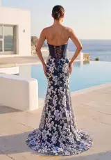 Navy/Floral
