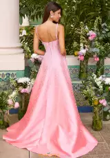 Coral Pink/White