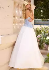 Denim Blue/White