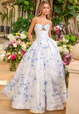 White/Blue