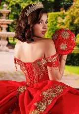 Deep Red Gold