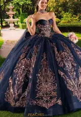 Navy Rose Gold