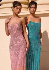 Pink and Aqua