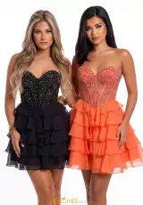 Black and Coral