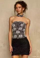 Black/Ivory/Navy/Silver