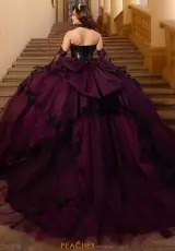 Wine/Black/Gold