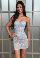 Light Blue/Nude