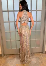 Nude/Silver/Gold