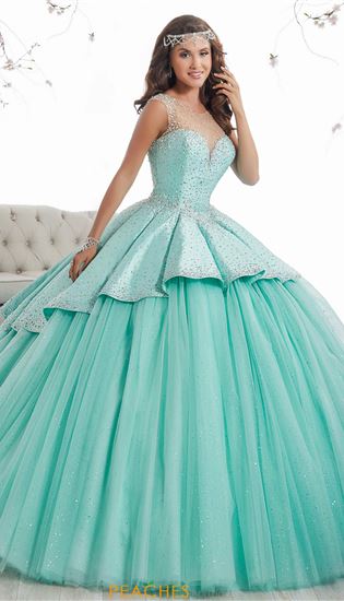 aquamarine quinceanera dresses