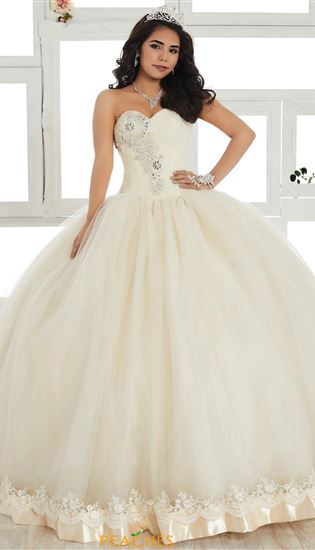 Tiffany Quinceanera Corset Lace Up Dress 24017