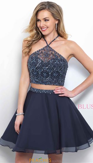 Blush Open Back Dress 11376