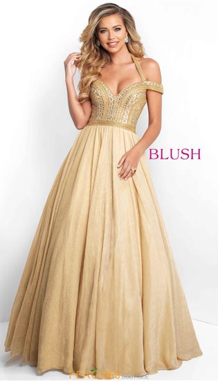 Blush Beaded Dress 5658