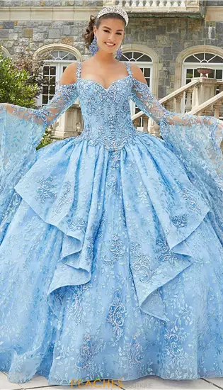 Vizcaya Quinceanera 89352 Dress - Peaches Boutique