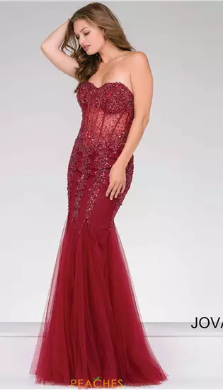 Strapless Mermaid Dress 5908