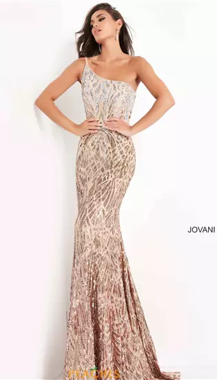 Single Shoulder Fitted Dress 06459