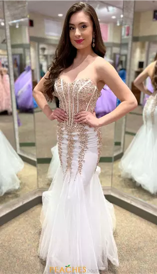 Strapless Mermaid Dress 5908