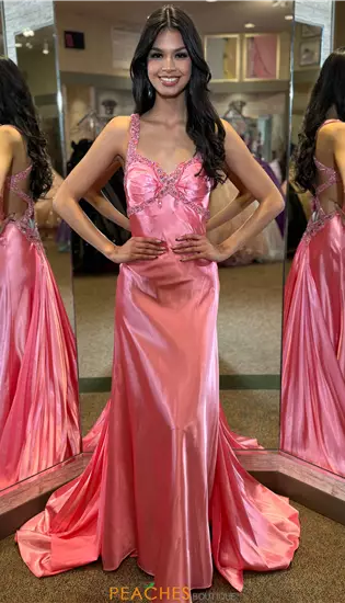 Sweetheart Neckline Long Dress 4201