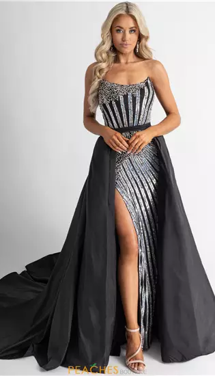 This is the overskirt only. Dress sold separately.