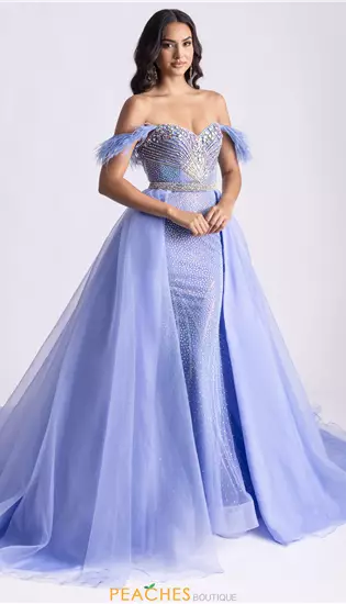 Overskirt only.  Dress sold separately. OVL 1001