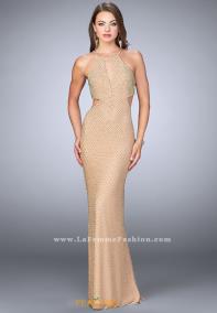 La femme silver sequin prom dress La femme silver sequin prom dress