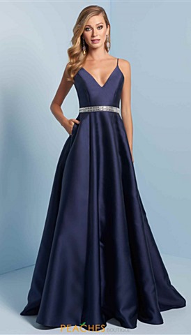 Navy Ball Dresses