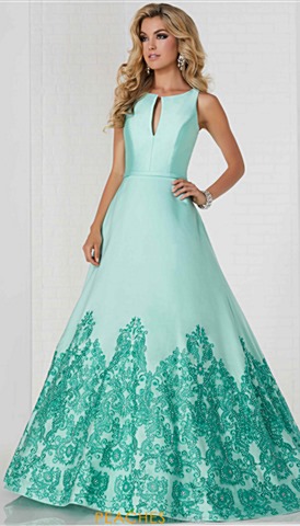 Aqua Blue Prom Dresses