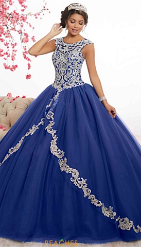 Ocean Blue Sweet 16 Dresses