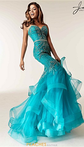 Turquoise Formal Dress