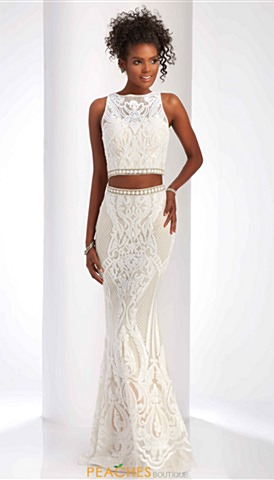 Long White Prom Dresses