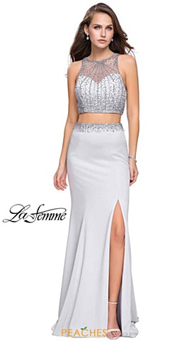 silver prom dresses