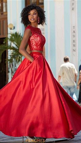 short red prom dresses