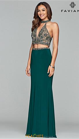Forest Green Prom Dress