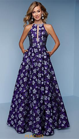 Flower Prom Dresses