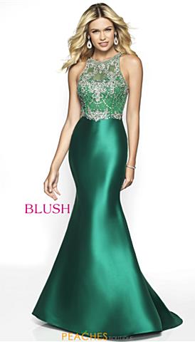 Hunter Embroidered Prom Dress
