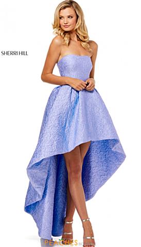 Blue High Low Prom Dresses