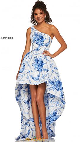 Blue High Low Prom Dresses