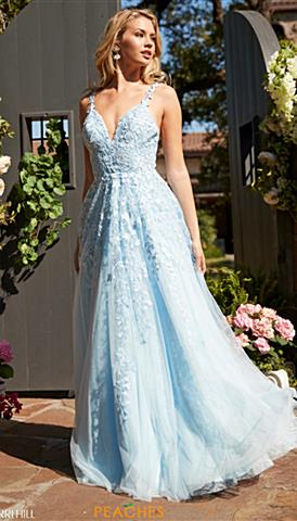 See through Wedding Prom Dresses