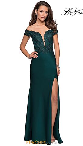 Hunter Embroidered Prom Dress