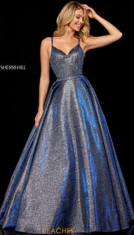 Royal Purple 2018 Sherri Hill Prom Dresses