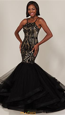 Black Prom Dresses with Sleeves